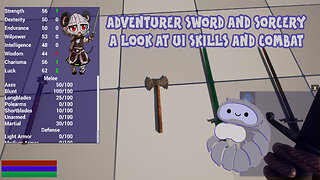 Adventurer: Sword and Sorcery - A Peek at the UI, Skills, and More Combat!