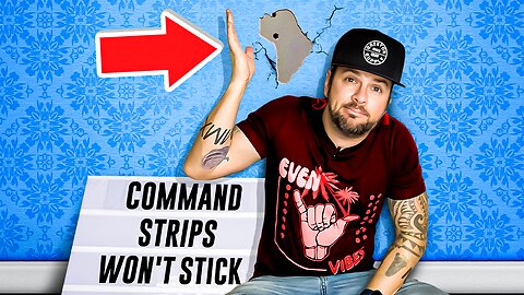 3M Command Strips 5 Reasons they wont Stick & Peel Paint off walls