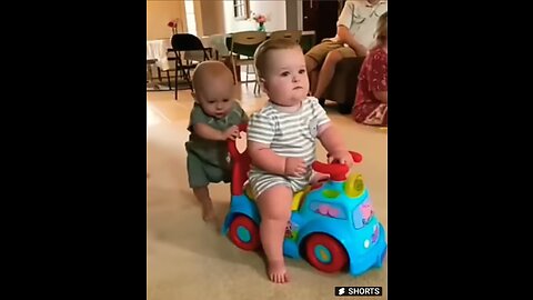 LAkdi ki kathi 😂cute baby funny video🥰