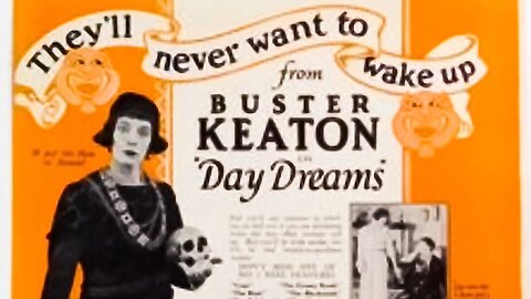 Buster Keaton's "Day Dreams" (1922), Public Domain Movie