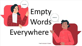 Empty Words Everywhere