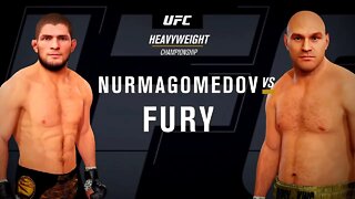 EA Sports UFC 4 Gameplay Tyson Fury vs Khabib Nurmagomedov