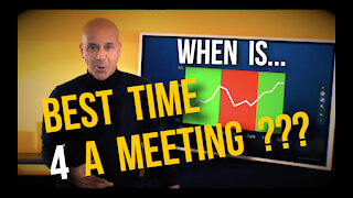 Virtual Meetings - When is the Best Time?