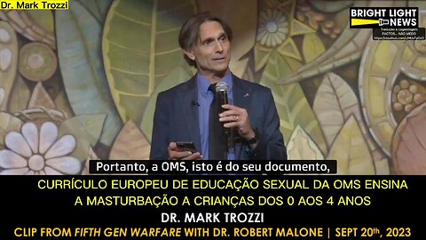 🤯💥DR. MARK TROZZI: CURRÍCULO EUROPEU DE EDUCAÇÃO SEXUAL DA OMS ENSINA A MASTURBAÇÃO A CRIANÇAS DOS 0-4 ANOS🤐💥