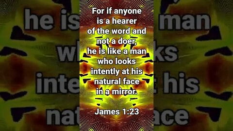 DON’T LOOK IN THE MIRROR! | CHRISTIAN BIBLE VERSES | James 1:23