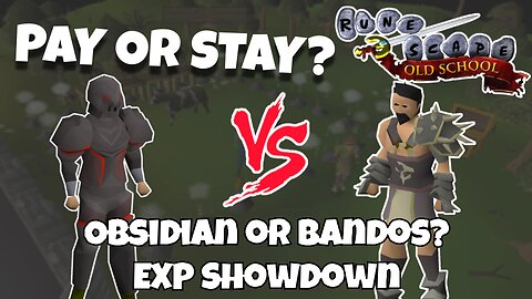 Pay or Stay #23 | Obsidian Armor vs Bandos Setup | OSRS NMZ