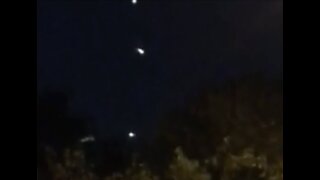 UFOs During Fireworks Display in Chatsworth, California