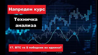 Крипто техничка анализа напреден курс 17. BTC vs $ победник во иднина?