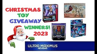 ❄️ Christmas Toy Giveaway WINNERS | December 2023