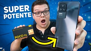 NOVO POCO F4! TA BRUTO E INCRIVELMENTE POTENTE! Unboxing e Primeiras Impressões