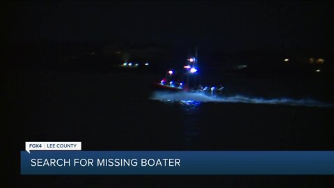 Crews searching Caloosahatchee River for a missing boater