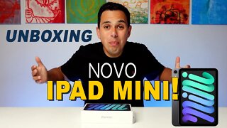 Novo iPad Mini é Legal? Venha conferir o Unboxing dele!