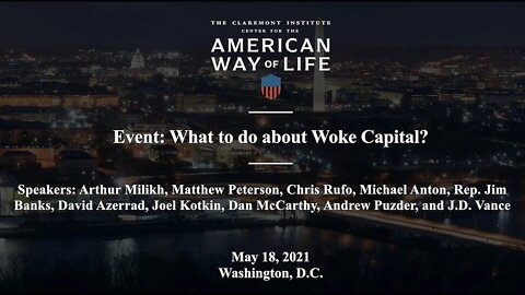 What to do about Woke Capital | The Claremont Institute's Center for the American Way of Life