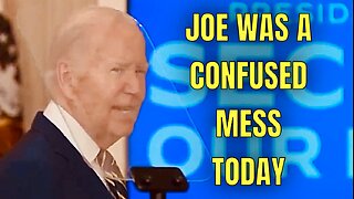 Joe was LOST & CONFUSED today; CAUGHT LYING Again!