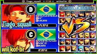 The King of Fighters 2002 (Tiago_squall Vs. wil kof br) [Brazil Vs. Brazil]