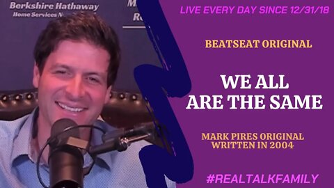 We All Are The Same on the BeatSeat ™️