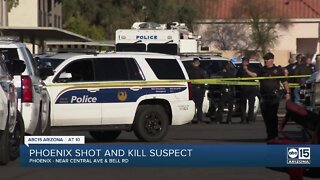 Phoenix police shoot, kill armed man suspected of DUI