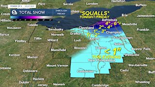 Lake Effect snow expected over primary snowbelt Thursday