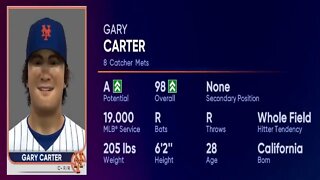 How To Create Gary Carter Mlb The Show 22