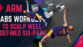 DUMBBELL EXERCISES FOR THE ARMS AND ABS TO DEVELOP A WELL-DEFINED SIX PACK