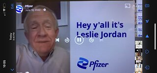 Leslie Jordan Pfizer commercial before sudden cardiac death