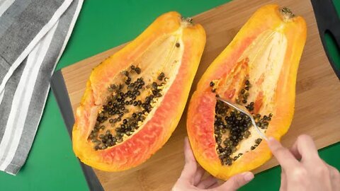 Cooking Tutorials: How To Clean, Cut & Eat A Papaya