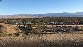 Hiking Bighorn Overlook to Jack Rabbit trail In California Solo