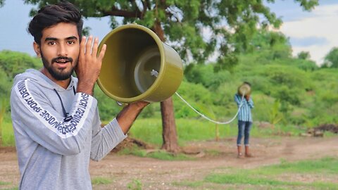 We Made Biggest Cup Phone with Bucket - Balti Phone Will it Work ?