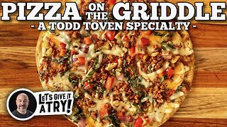 How to Make Todd Toven's Griddle Pizza | Blackstone Griddles