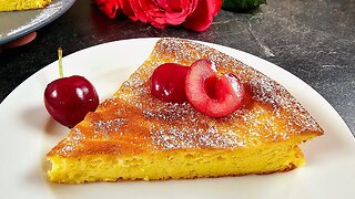 The most tender cake I have ever eaten! Easy and delicious yogurt cake! No corn starch!