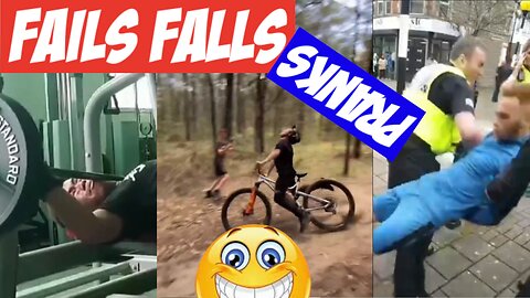 FUNNY FALLS, FAILS AND PRANKS COMPILATION 42