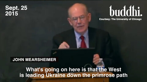 John J. Mearsheimer on Ukraine