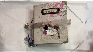 Episode 134 - Junk Journal with Daffodils Galleria - Chocolate Box Journal Flip Through!