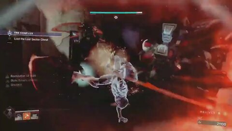 1590 Solo Conflux Lost Sector for Second Chance Exotic Gauntlets