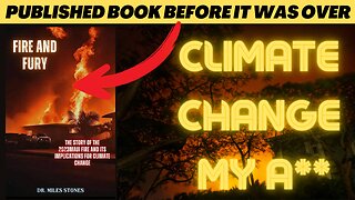 Decoding Maui's Fires, prematurely Published Book and "Climate Change" Globalist Cryptic Agendas