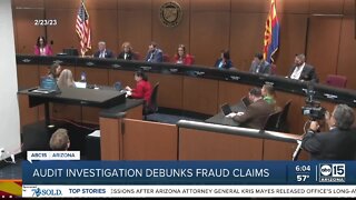 Audit investigation debunks fraud claims