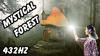 STEADY RAIN, 432Hz, FLUTE, FOREST, NATURE, SUPPORTIVE FREQUENCIES | Relax, Relieve Stress, Unwind, Meditate, Fall To Sleep