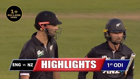 1st ODI _ Highlights _ New Zealand Tour Of England _ 8th September 2023