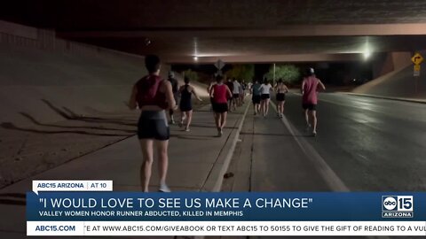 Phoenix runners honoring murdered Memphis woman