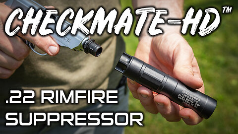 Griffin Armament Checkmate-HD™ Rimfire Suppressor