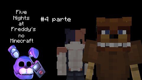 Recriando a gameplay de FNaF 1 no Minecraft - Programação do Bonnie - 4# parte