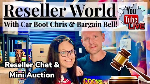 Reseller World | LIVE Chat & It's Mini Auction Week! | eBay UK Reseller