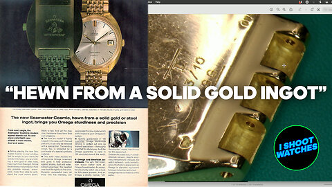 Solid Gold Omega Prototype Case Manufacturing Process