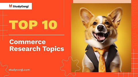 TOP-10 Commerce Research Topics