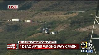 Wrong-way driver causes deadly crash on I-17