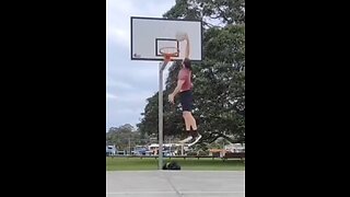 Dunking at 50 years old.