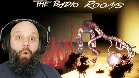 BLOW UP THAT MONSTER! The Radio Room - A Backrooms Game (All Endings)