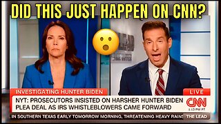 WOW! CNN actually reporting REAL NEWS on Hunter Investigation! 😮