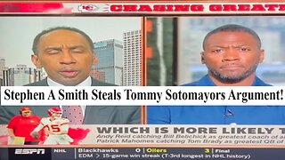 Stephen A Smith Steals Tommy Sotomayor's Andy Reid G.O.A.T. Argument On First Take! 1-26-24