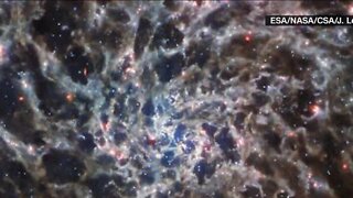 JWT takes stunning shot of spiral galaxy 29 million light years away